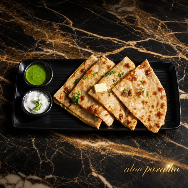 Aloo Paratha.